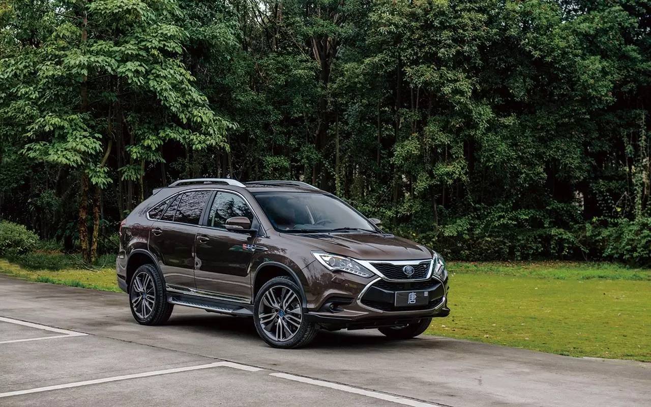 陈震试驾比亚迪唐2021版,百里挑一100米