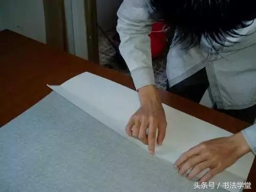 字画装裱全过程教程,书画手工浆糊装裱全过程