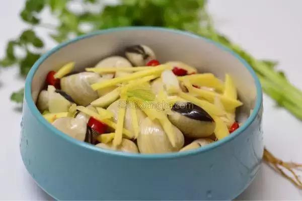 有味道的蛤蜊,蛤蜊很好吃的样子