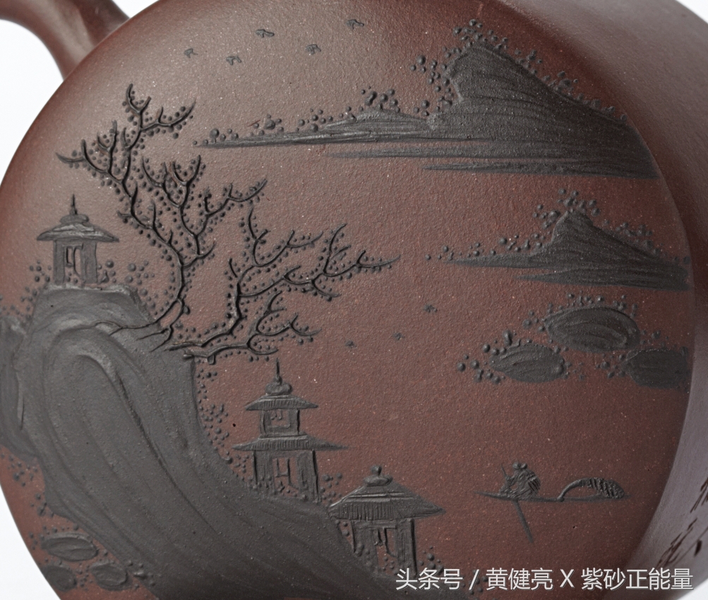 茶桌上的月亮｜云月山房堆泥却月壶