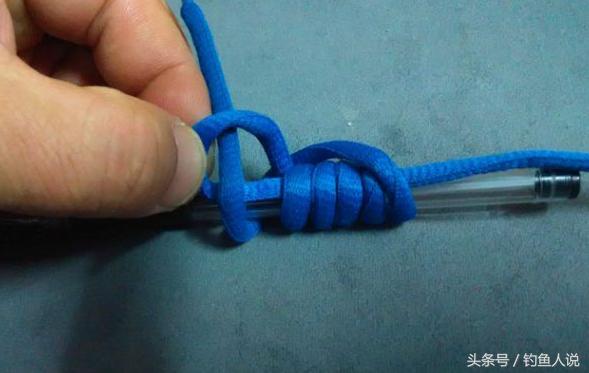自己绑串钩钓鱼用的串钩教学,串钩钓鱼防缠绕的方法