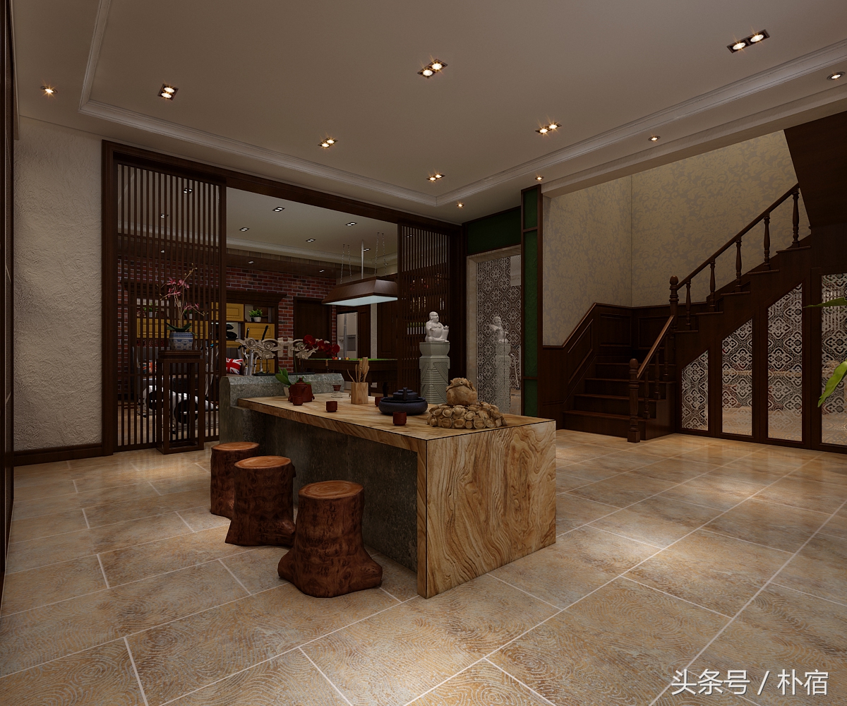 石家庄红石原著540㎡别墅雅居打破设计的瓶颈破格大宅大设计