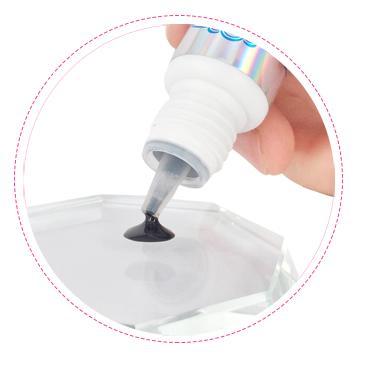 如何正确滴美睫胶水,美睫教程美睫胶水