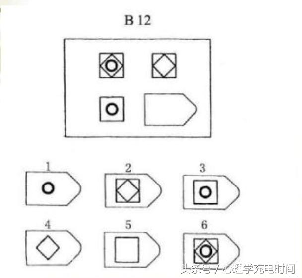 心理学十大智商测试,心理学题型