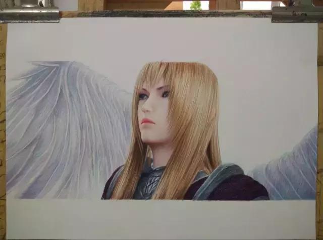 天使彦造型教程,姿势绘画教程