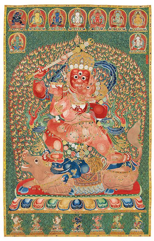 唐卡藏传文化作品,唐卡艺术文化视频