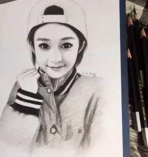 100幅明星素描,20张逼真明星素描全身