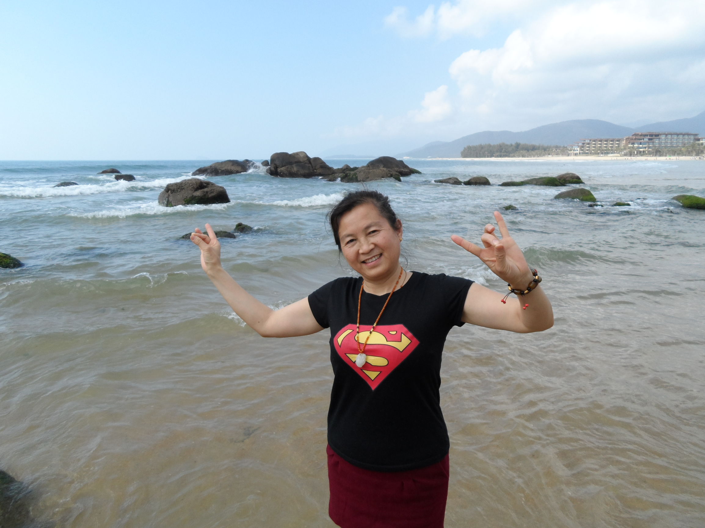 石梅湾月亮湾,石梅湾风光