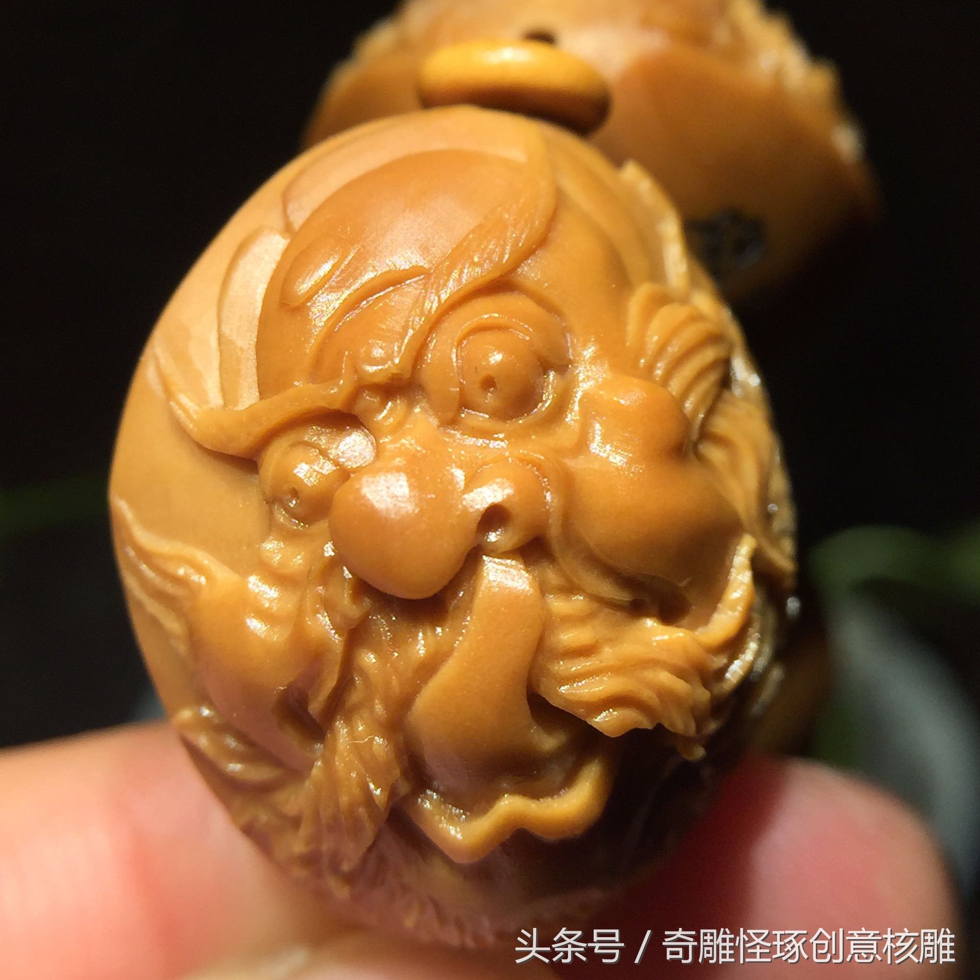 精工雕刻橄榄核雕是不是纯手工的,苏工橄榄核雕骷髅