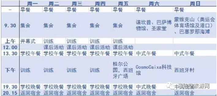 皇家马德里青训夏令营,皇家马德里夏令营