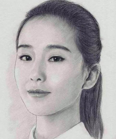 100幅明星素描,20张逼真明星素描全身