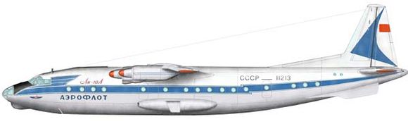 苏联第一种涡桨,苏联涡桨客机