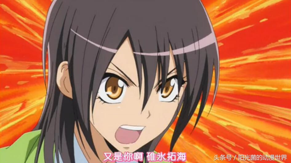 《会长是女仆大人》里面男主女主撒狗粮GIF，你能全都吃下吗？