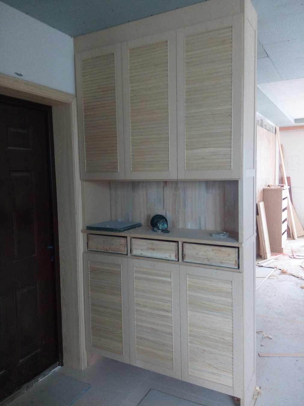 101平米美式橱柜图片,铝合金夹砖橱柜最全教程