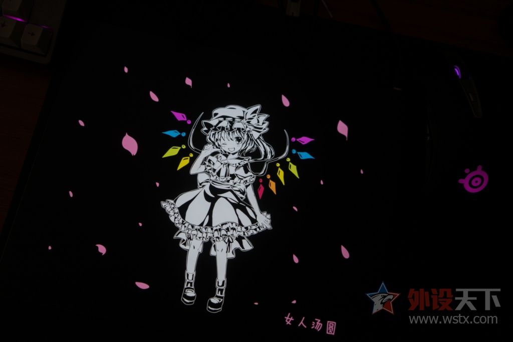 大神亲手绘制图案随心所欲——小熊MOD定制鼠标垫评测