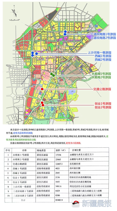 乌鲁木齐计划新增60块小游园绿地,乌鲁木齐有建小游园吗
