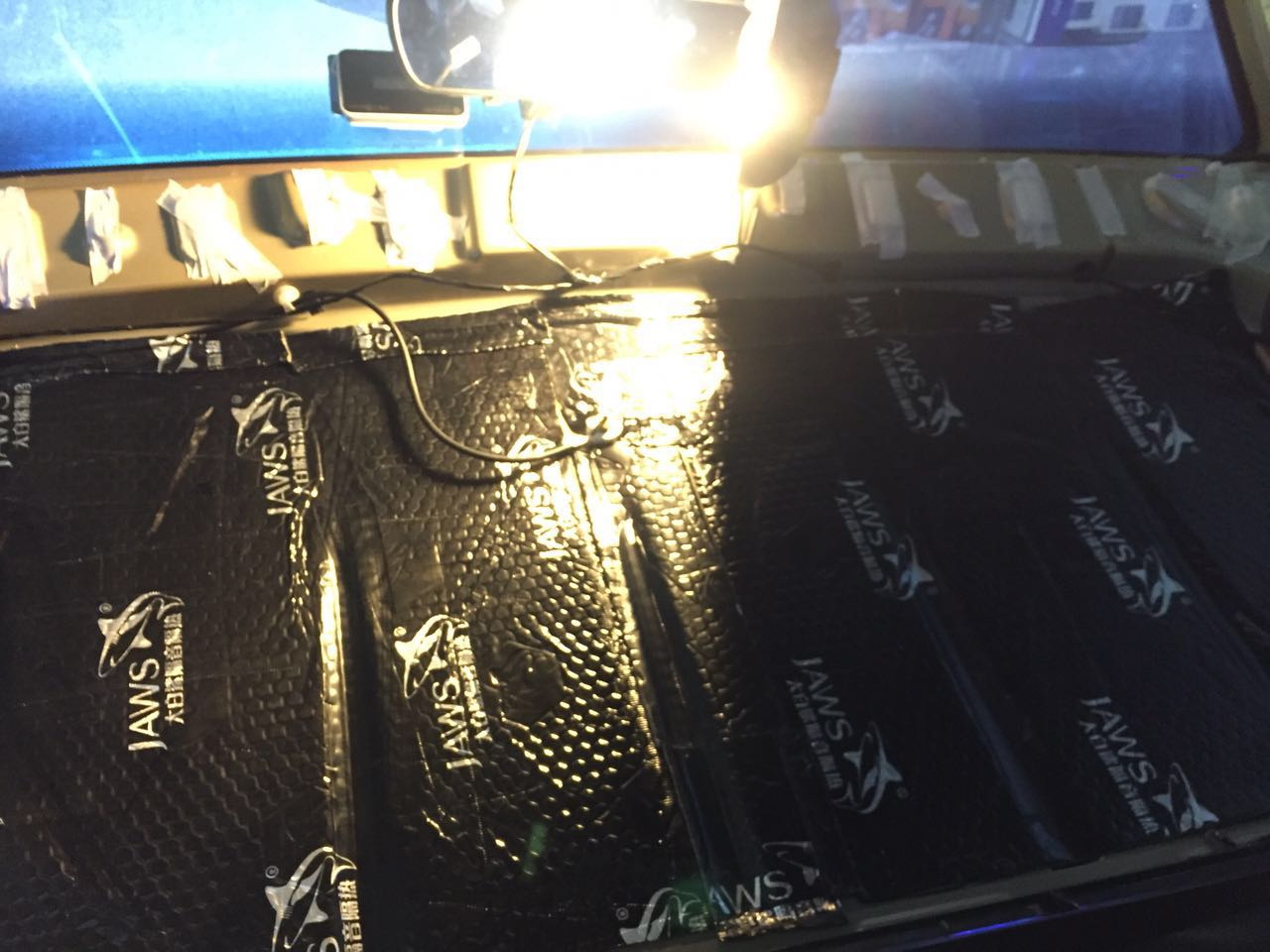 泰安地区五菱宏光s改装隔音,五菱宏光s改门隔音施工过程