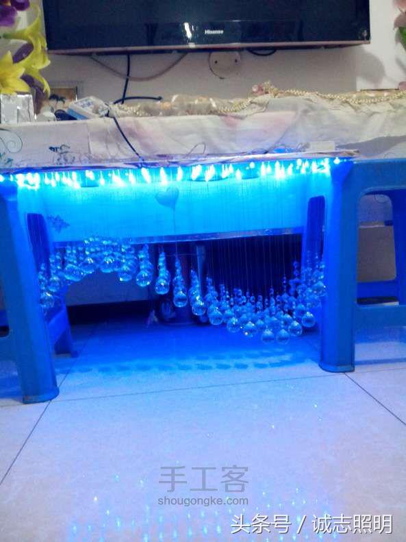 水晶吊灯手工diy制作,石膏板水晶吊灯的底座安装方法