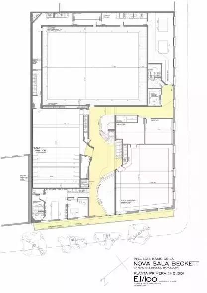 室内案例|耗时6年完成巴塞罗那SalaBeckett话剧院