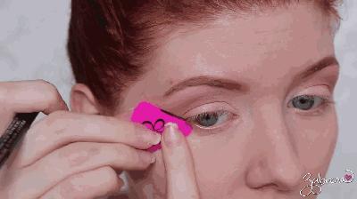 手残要怎么画眼线,手残到底怎么画眼线