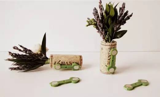 被丢弃的红酒塞遇上了植物,才迎来自己的春天