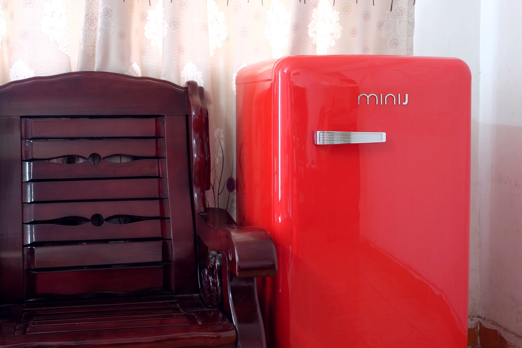 复古大系列冰箱,老式旋转式冰箱