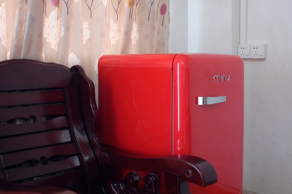 复古大系列冰箱,老式旋转式冰箱