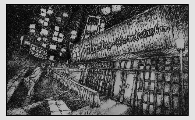 插画师迷狸:路过,停留