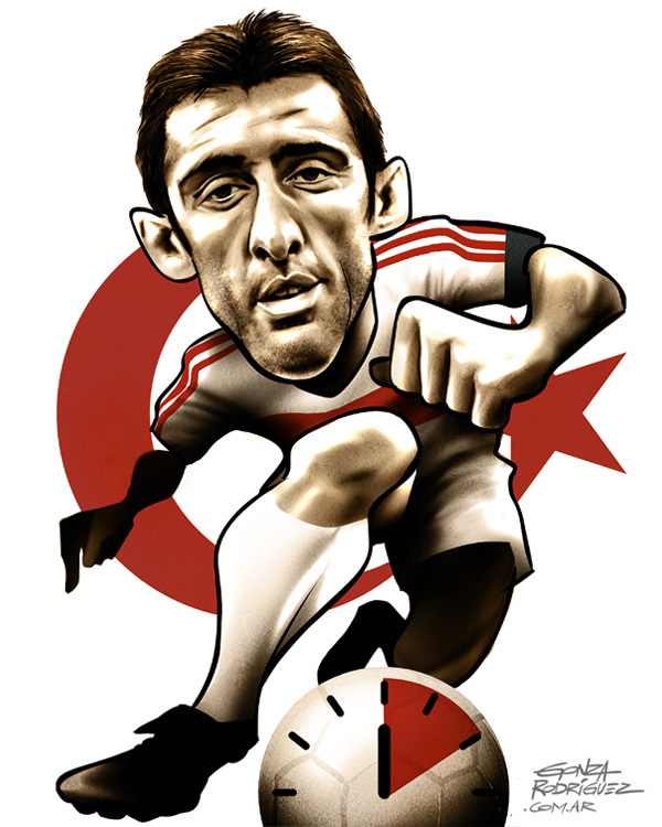 世界杯足球明星漫画图,足球球星五大联赛漫画图片