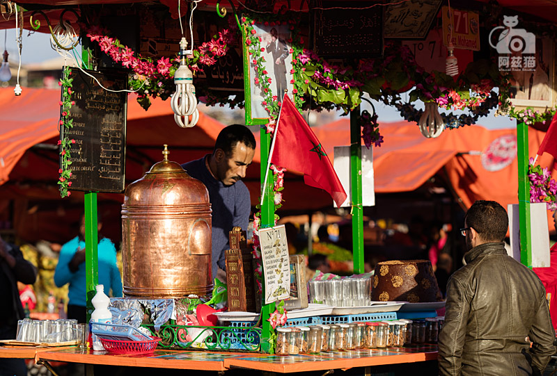 摩洛哥马拉喀什不眠之夜,摩洛哥马拉喀什老城市