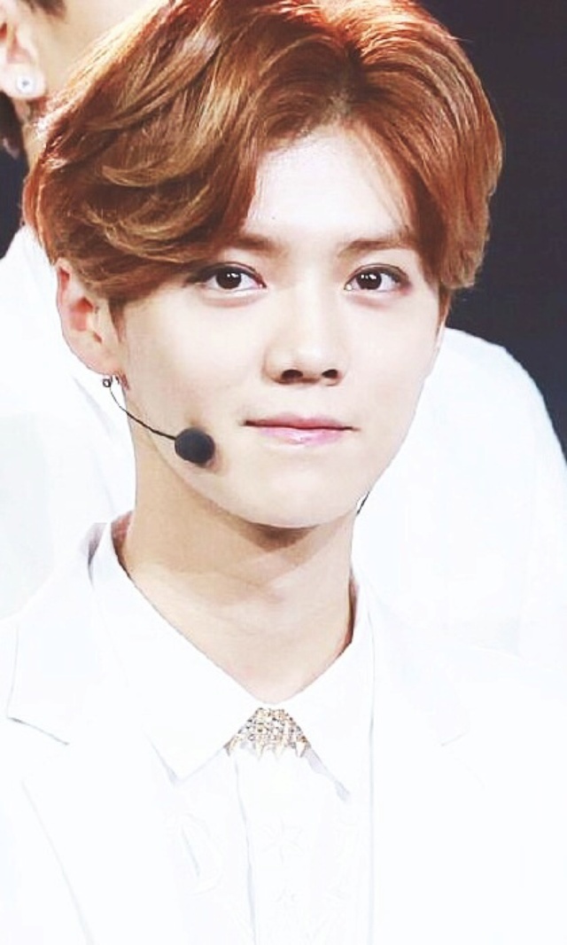 鹿晗中分发型图,男生都爱留中分