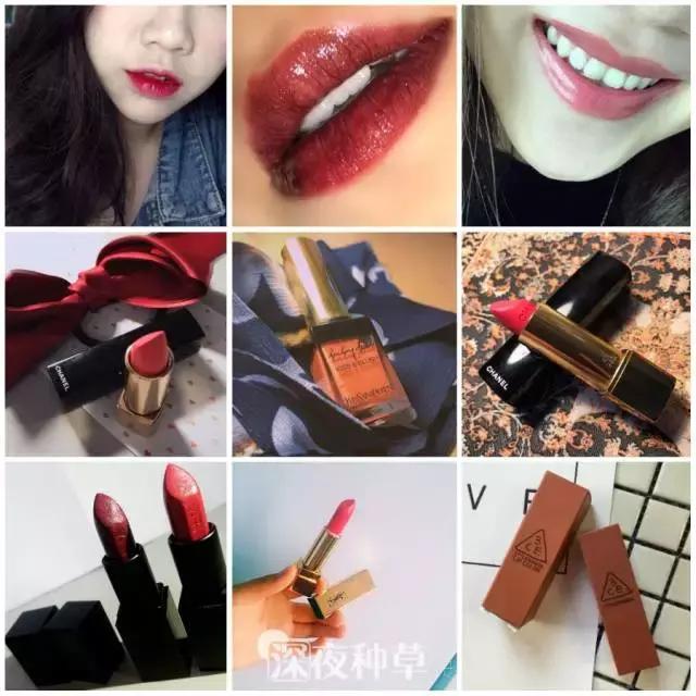 ysl小黑条302平替口红,ysl口红打印机全色系测评