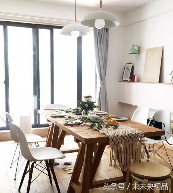 餐桌靠墙放有什么讲究,餐桌太大摆放不好看怎么办