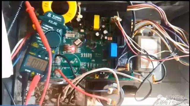 定频空调电路板怎么跑线路,定频空调电路板新手如何测量