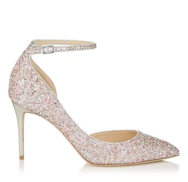 刘诗诗婚鞋品牌jimmy,刘诗诗昆凌婚鞋