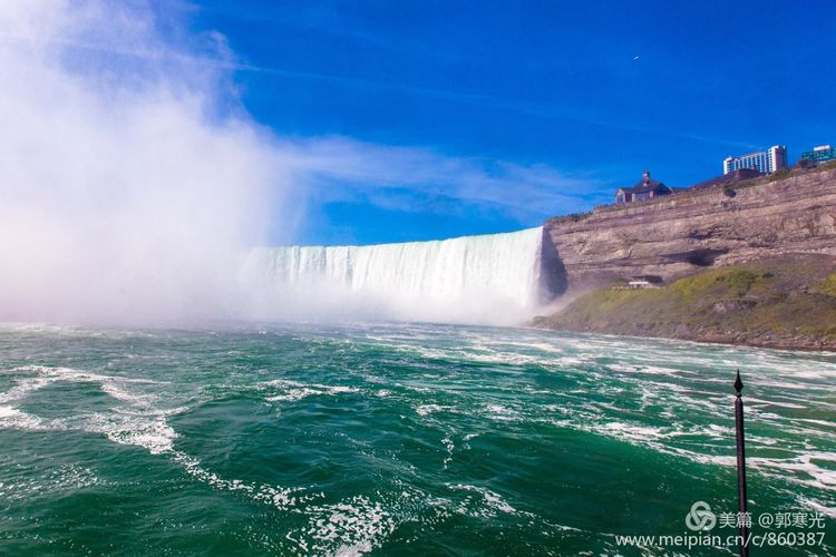 尼亚加拉大瀑布观景台,游美国尼亚加拉大瀑布