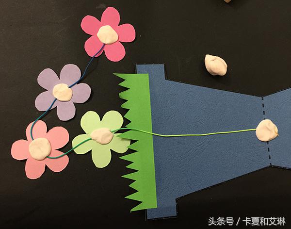 母亲节用小卡纸做贺卡手工制作,母亲节粘土贺卡手工制作大全