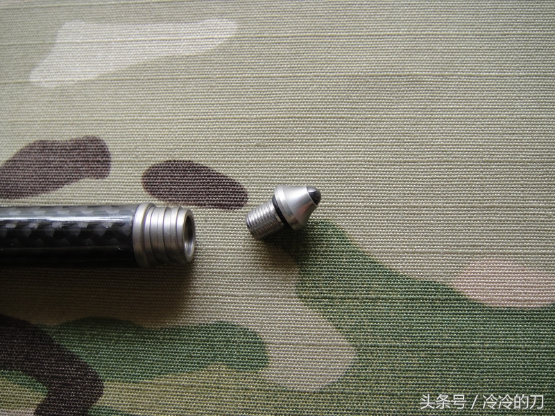 极简风钛合金螺旋战术笔,钛合金战术笔推荐