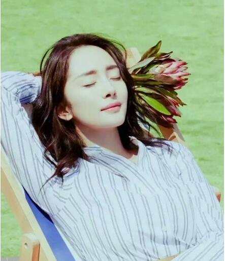 杨幂四方脸型图片,杨幂旗下四美图片大全