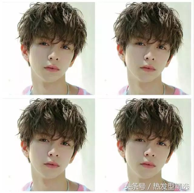 帅哥蓬松的头发,帅哥蓬松纹理烫视频