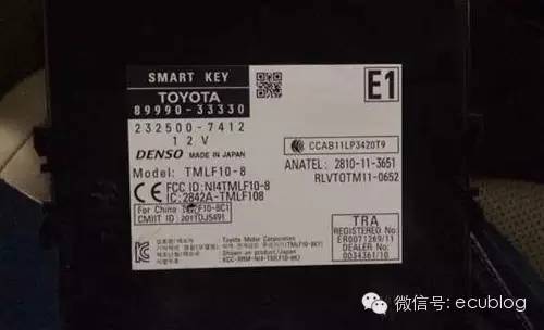 13年雷克萨斯ES350智能卡全丢匹配（初始化修改方法）