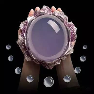 粉色紫罗兰翡翠,女人喜爱的珠宝