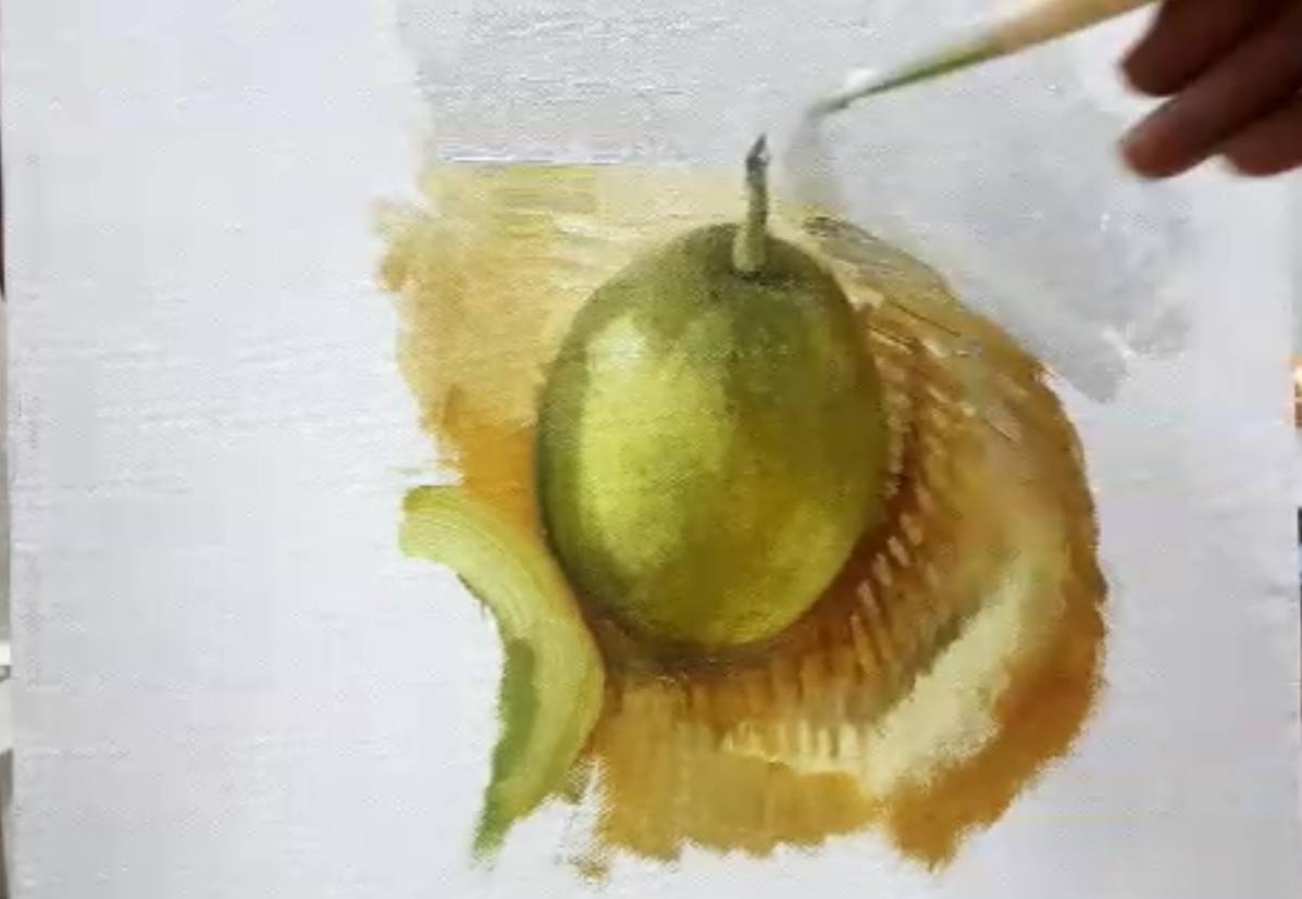 《艺术家了没》课程回顾｜单个水果铺设及工具讲解