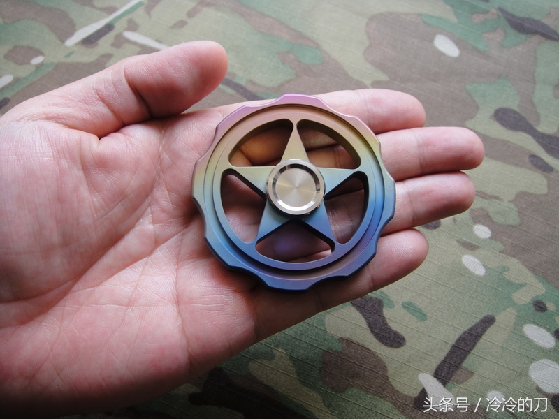 钛合金炫酷手指陀螺,钛合金指尖陀螺