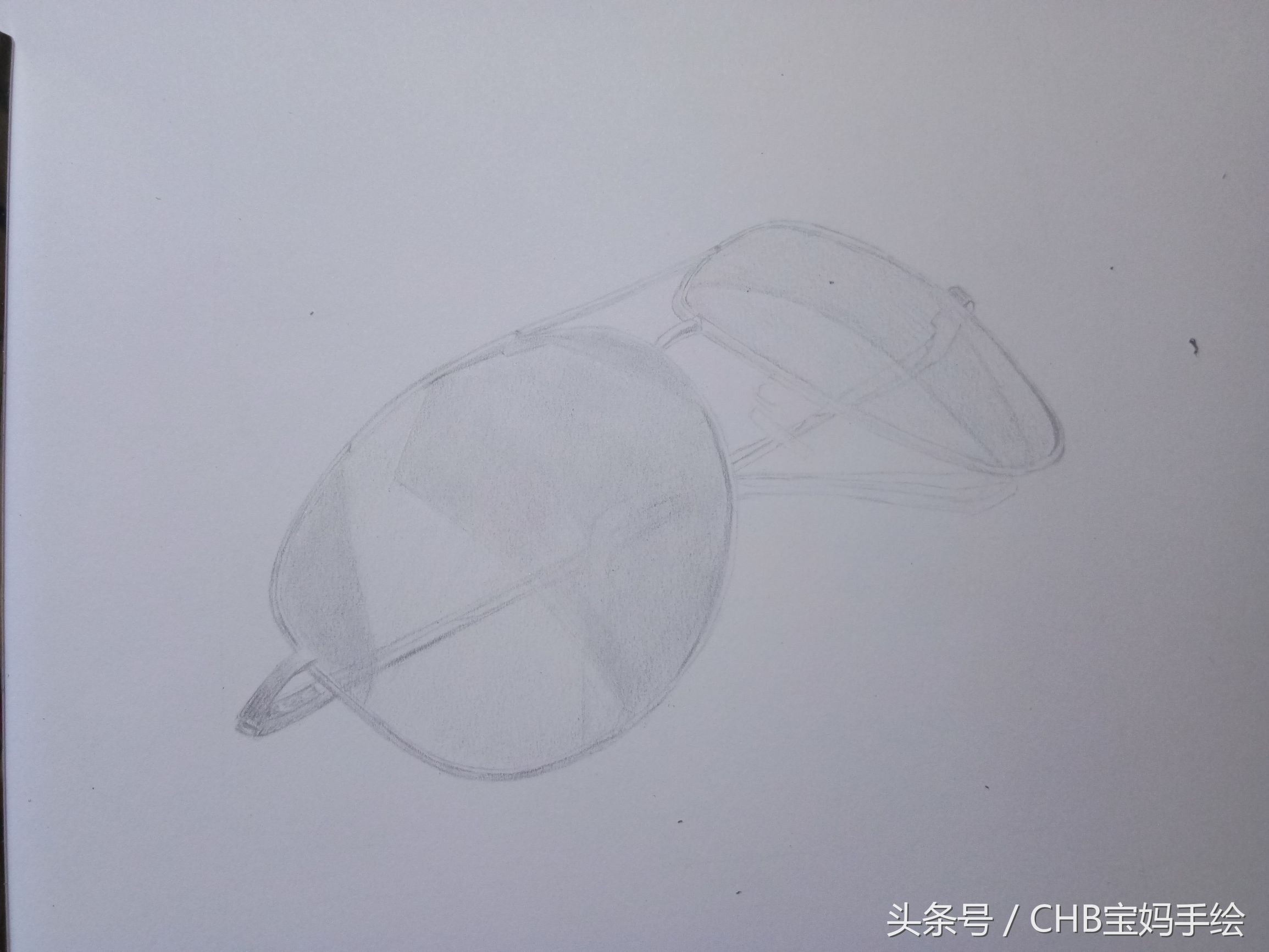 彩铅怎么画眼睛又简单又漂亮,彩铅上色眼镜