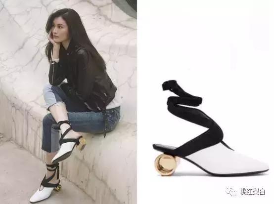 angelababy的同款鞋,angelababy穿高跟鞋崴脚