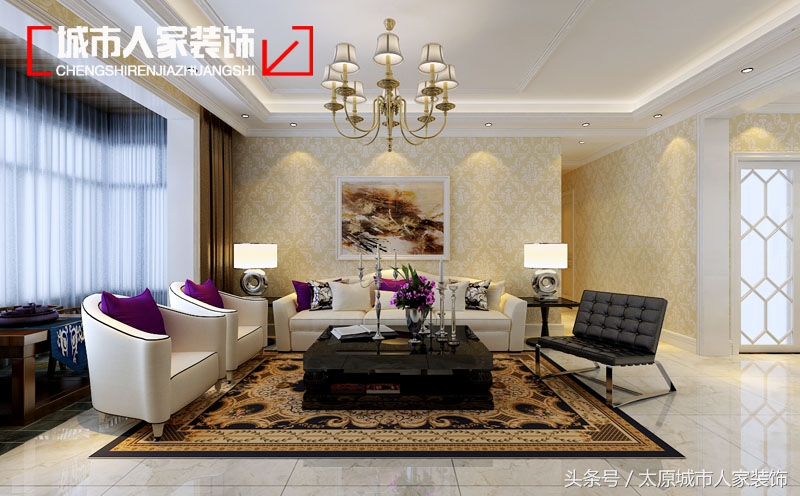 为爱筑家府东公馆146平米简美风格