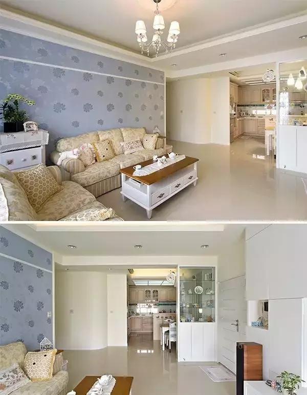 收纳兼顾的电视背景墙,收纳柜和电视背景墙组合