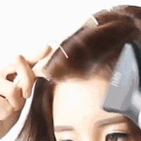 短发卷发棒造型慵懒烫,刘诗诗同款羊毛卷卷发扎法