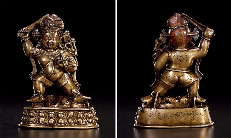 今天这一场的拍卖的佛像都很精美